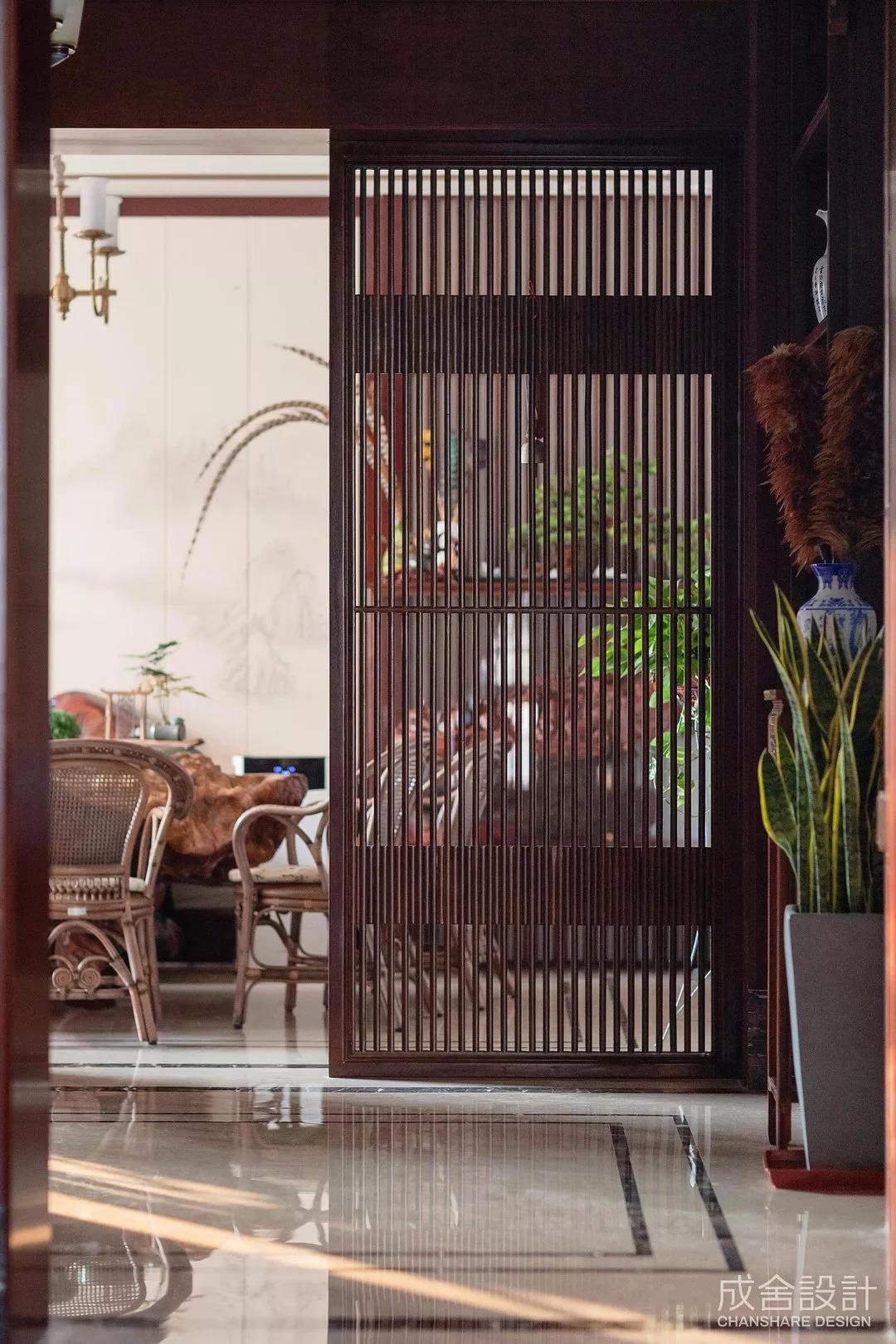 棋牌室-常州別墅中式裝修 棋牌室-常州別墅中式裝修