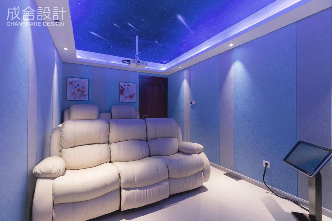 視聽室-常州別墅簡歐裝修 視聽室-常州別墅簡歐裝修