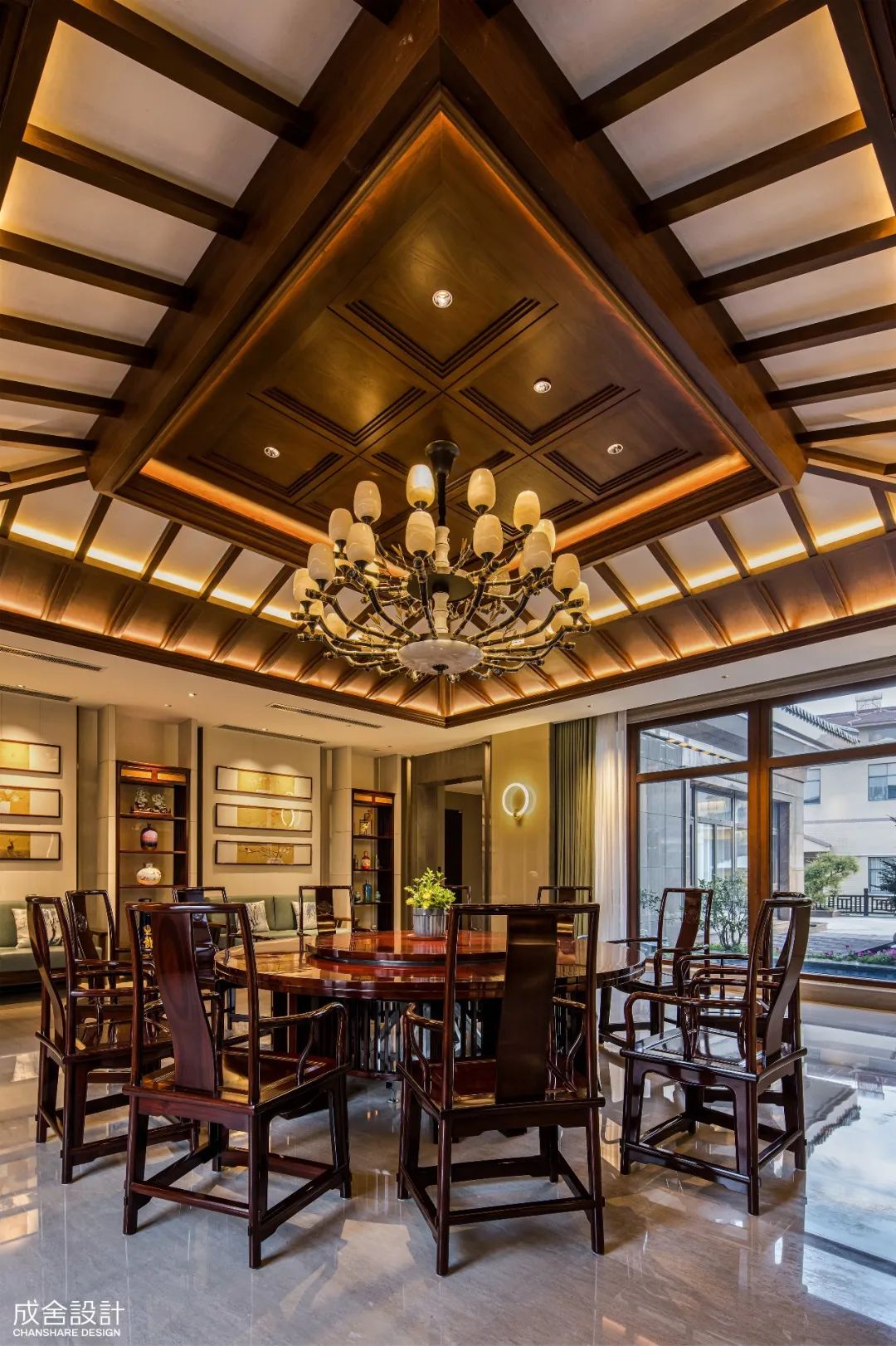 餐廳-常州豪華別墅裝修 餐廳-常州豪華別墅裝修