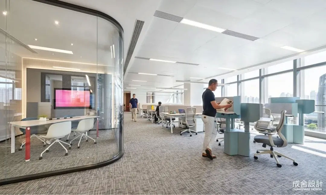開放式辦公空間-常州品牌裝修公司 開放式辦公空間-常州品牌裝修公司